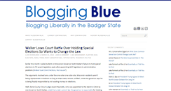 Desktop Screenshot of bloggingblue.com