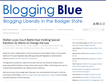 Tablet Screenshot of bloggingblue.com